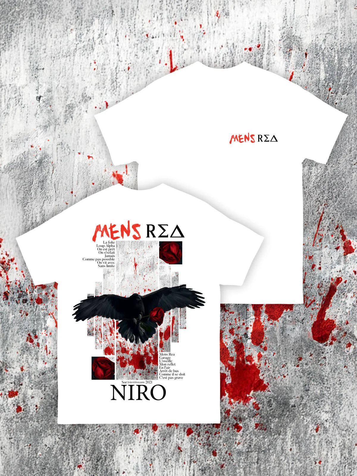 T-SHIRT NIRO - MENS REA