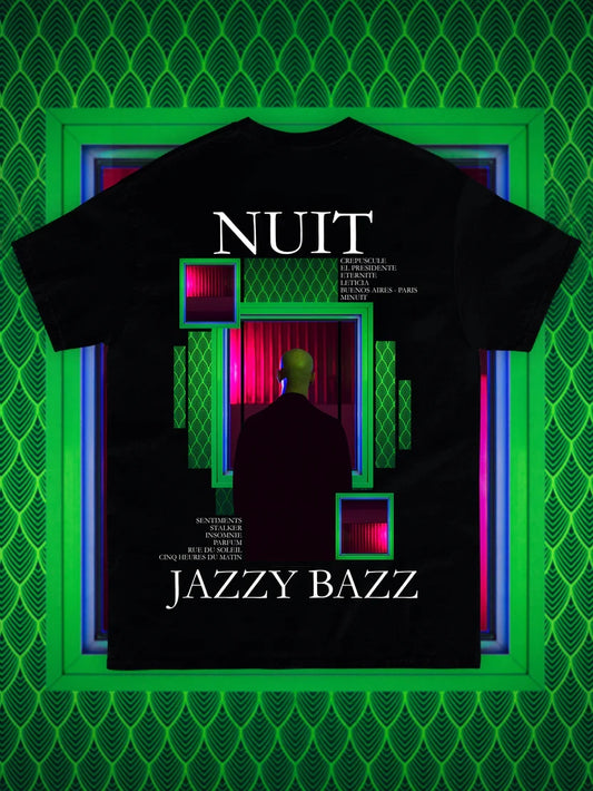 T-SHIRT JAZZY BAZZ - NUIT