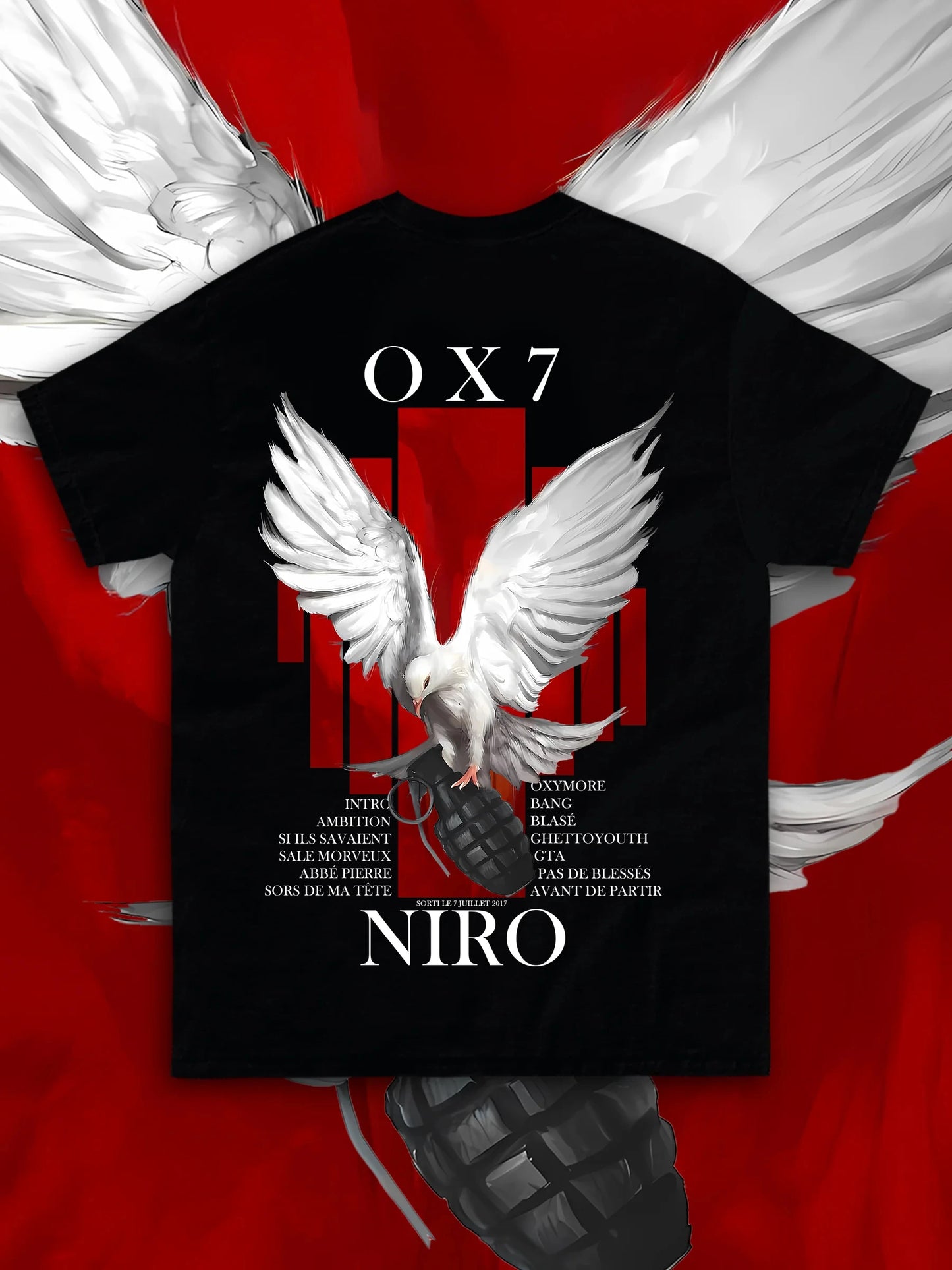 T-SHIRT NIRO - OX7