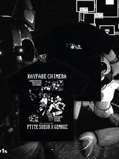 T-SHIRT PTITE SOEUR & GEMROZ - KAYFABE CHIMERA