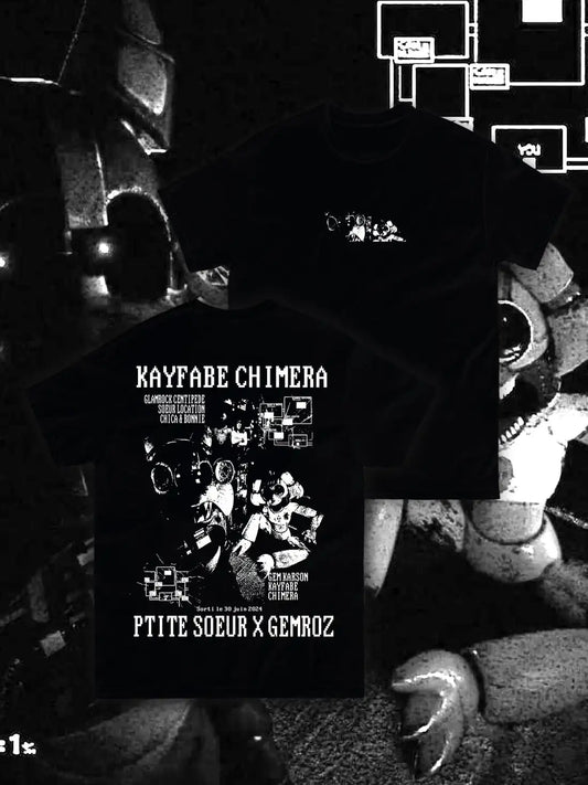 T-SHIRT PTITE SOEUR & GEMROZ - KAYFABE CHIMERA