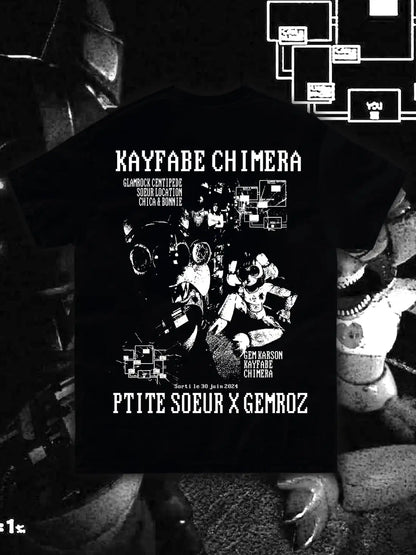 T-SHIRT PTITE SOEUR & GEMROZ - KAYFABE CHIMERA